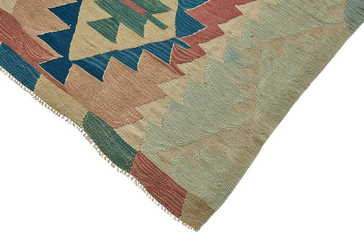 6x10 Handwoven Turkish Kilim Rug - 50677