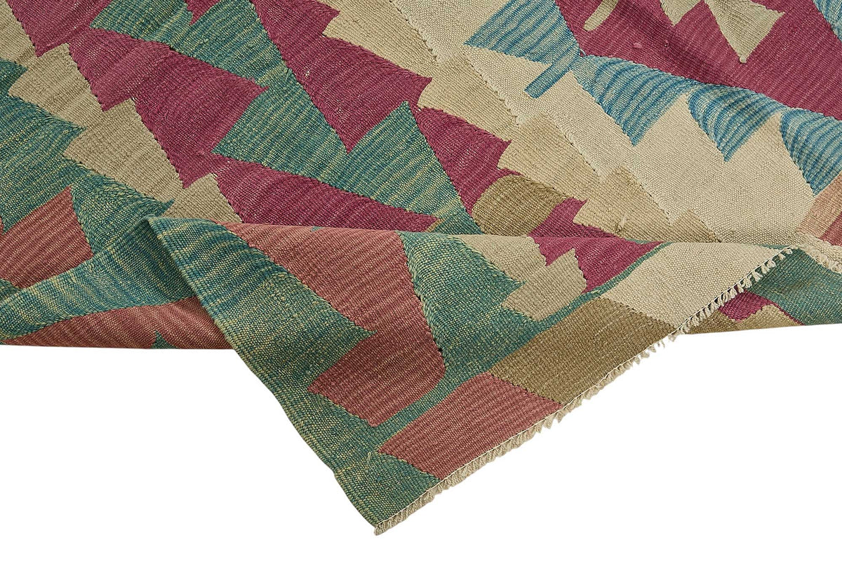 6x11 Handwoven Turkish Kilim Rug - 50681