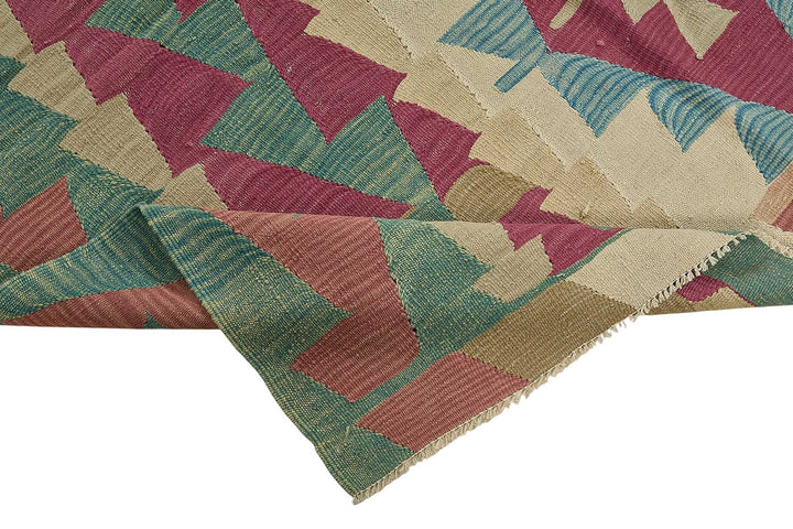 6x11 Handwoven Turkish Kilim Rug - 50681