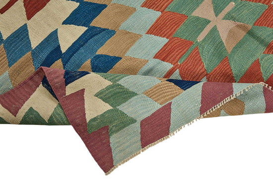 6x9 Handwoven Turkish Kilim Rug - 50682