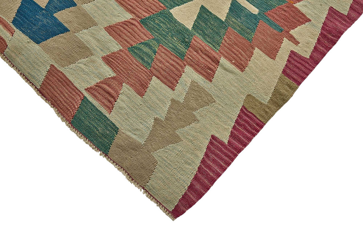 7x11 Handwoven Turkish Kilim Rug - 50685