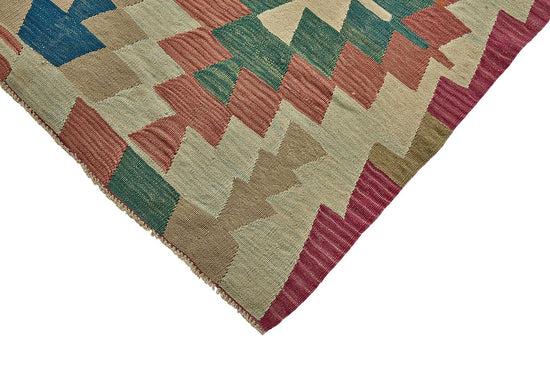 7x11 Handwoven Turkish Kilim Rug - 50685
