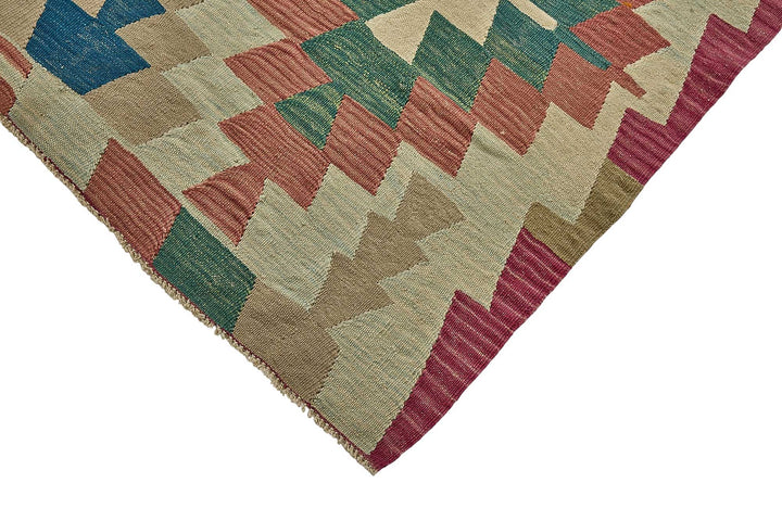 7x11 Handwoven Turkish Kilim Rug - 50685
