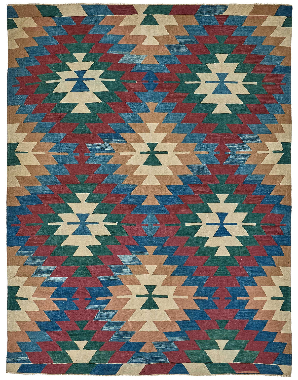 6x8 Handwoven Turkish Kilim Rug - 50686