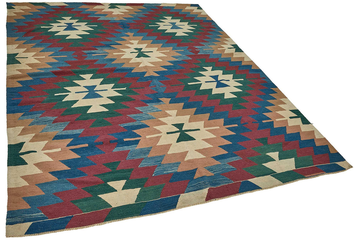 6x8 Handwoven Turkish Kilim Rug - 50686