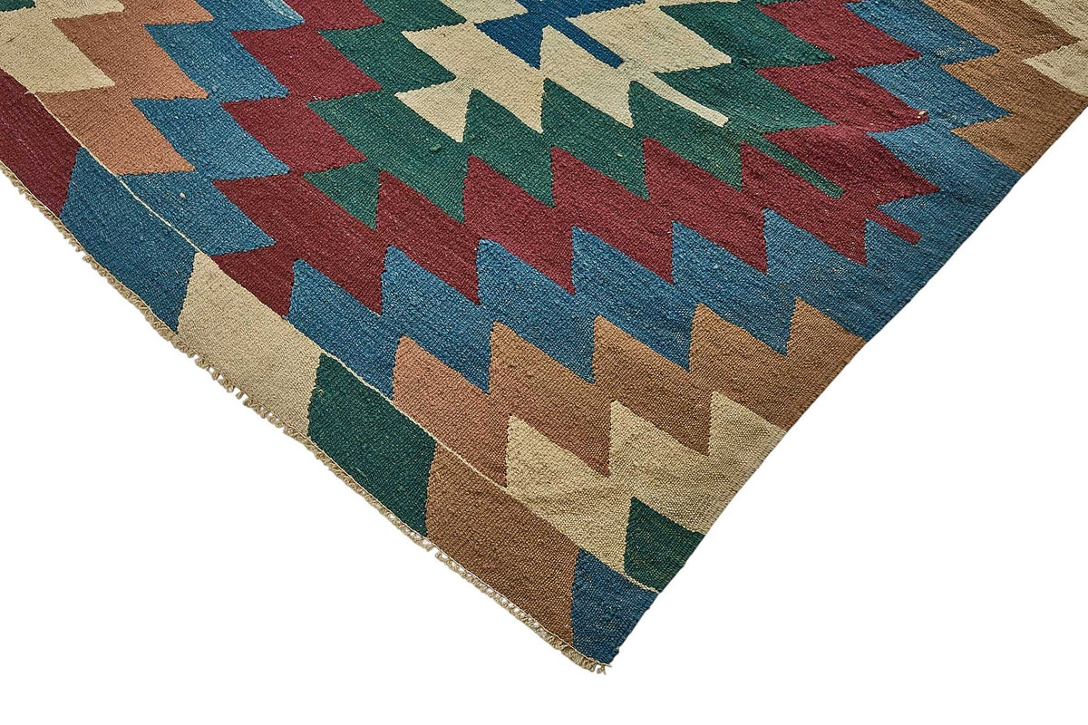 6x8 Handwoven Turkish Kilim Rug - 50686