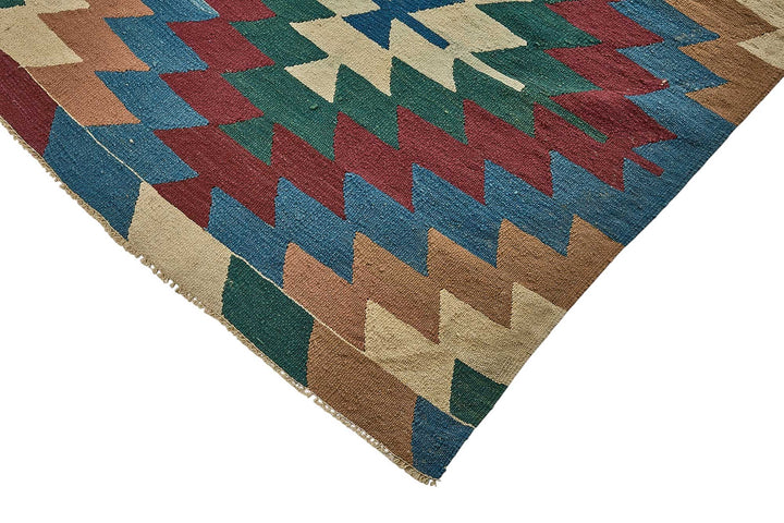 6x8 Handwoven Turkish Kilim Rug - 50686