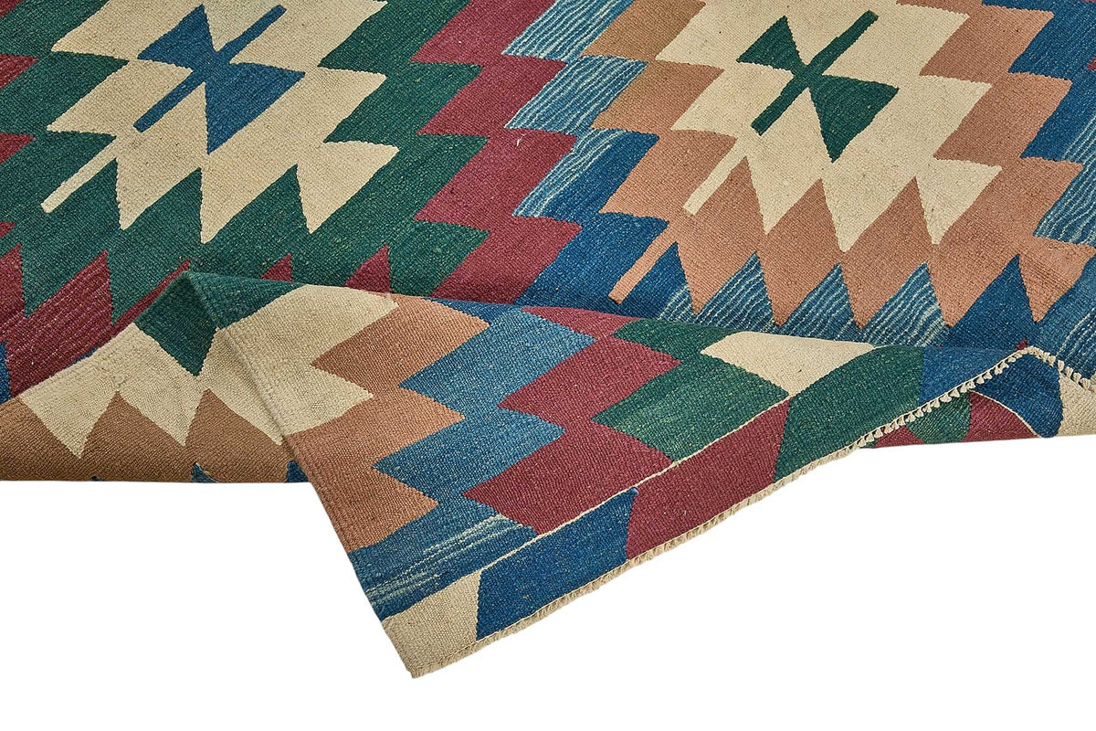 6x8 Handwoven Turkish Kilim Rug - 50686