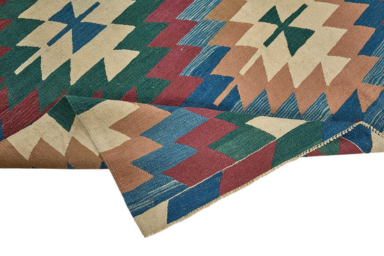 6x8 Handwoven Turkish Kilim Rug - 50686