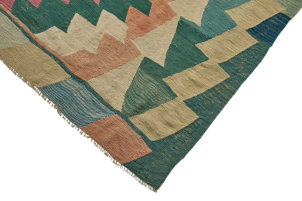 7x11 Handwoven Turkish Kilim Rug - 50687
