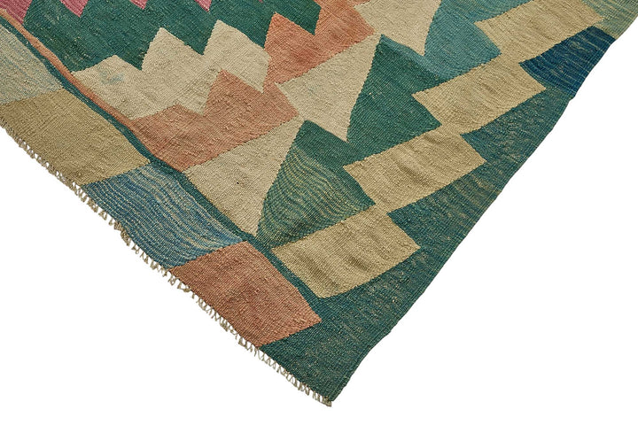 7x11 Handwoven Turkish Kilim Rug - 50687