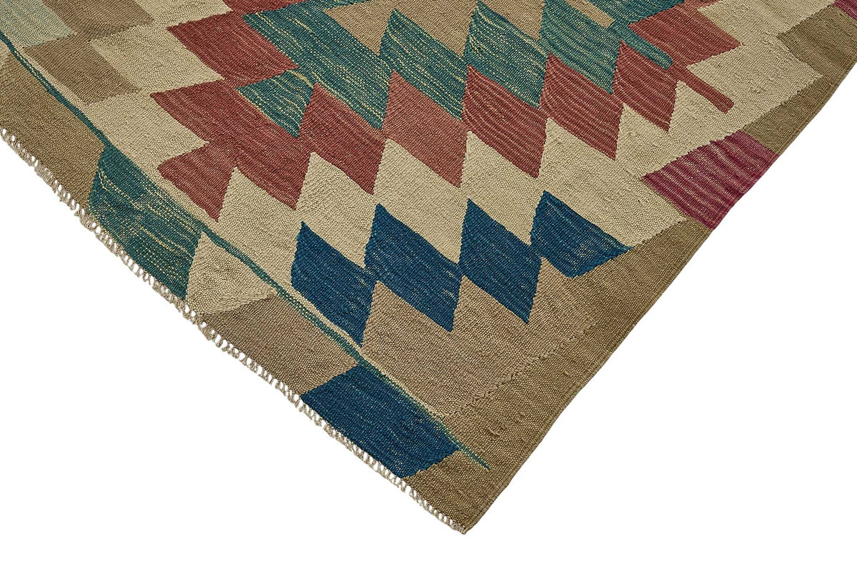 6x11 Handwoven Turkish Kilim Rug - 50688