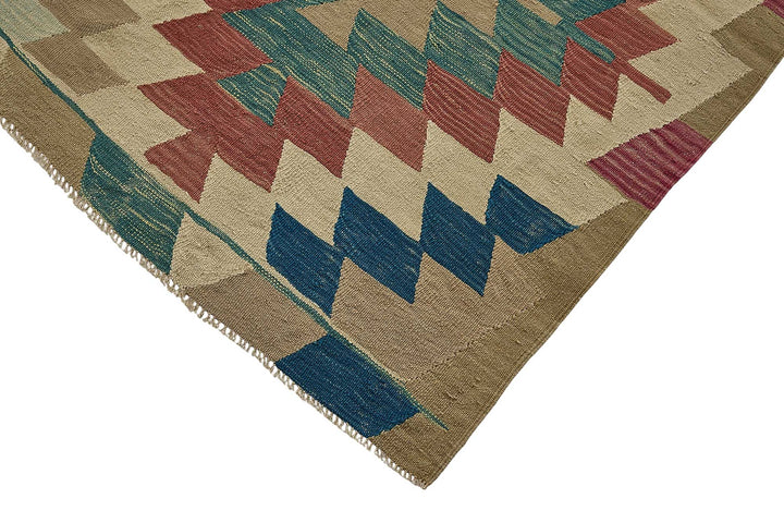6x11 Handwoven Turkish Kilim Rug - 50688