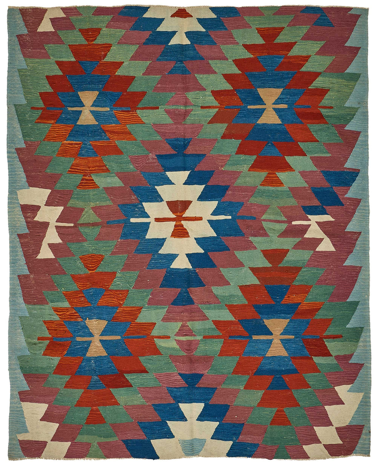 6x8 Handwoven Turkish Kilim Rug - 50689