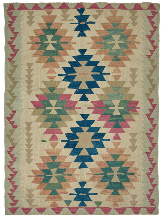 6x9 Handwoven Turkish Kilim Rug - 50690