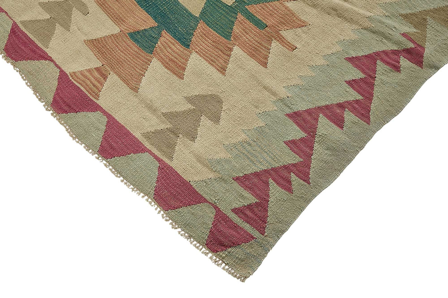 6x9 Handwoven Turkish Kilim Rug - 50690