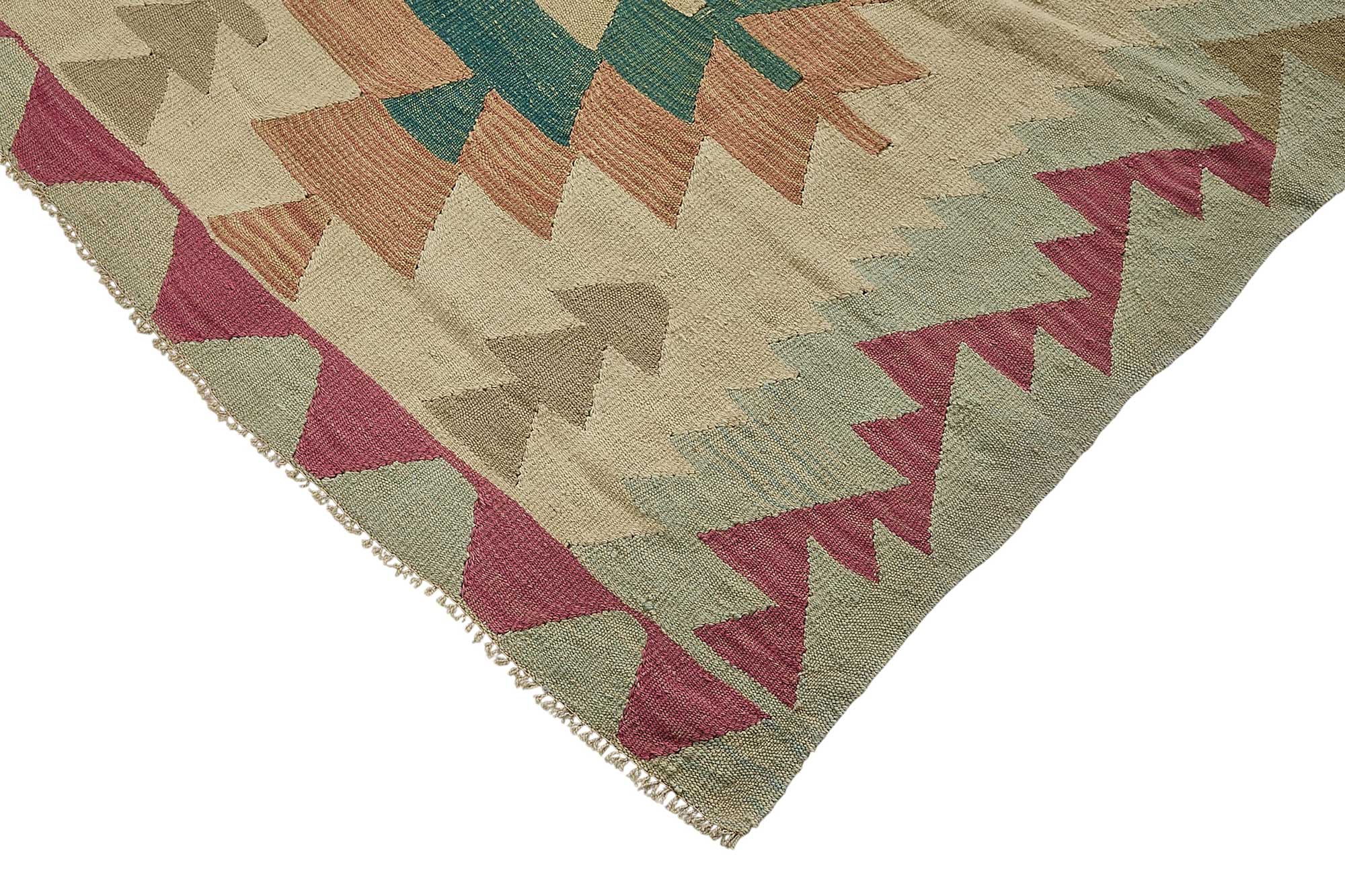 6x9 Handwoven Turkish Kilim Rug - 50690