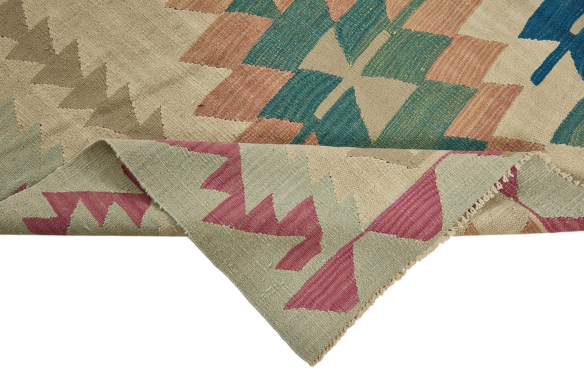 6x9 Handwoven Turkish Kilim Rug - 50690