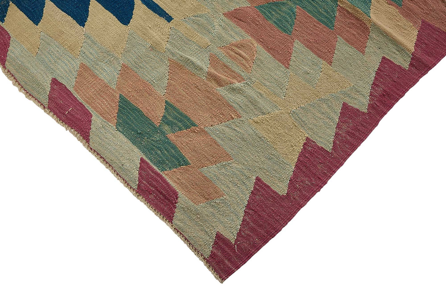 6x10 Handwoven Turkish Kilim Rug - 50691