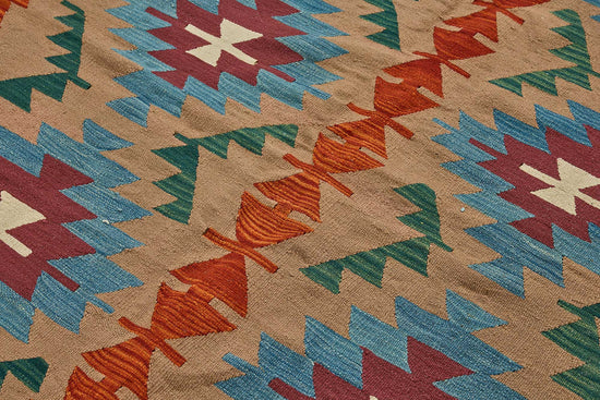 6x9 Handwoven Turkish Kilim Rug - 50692