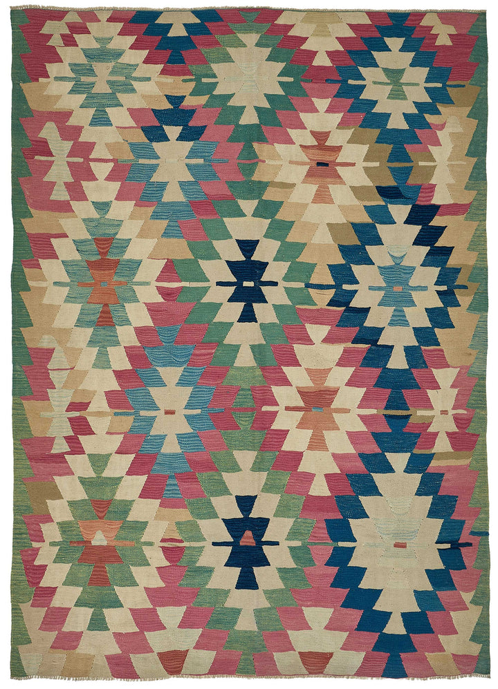 6x9 Handwoven Turkish Kilim Rug - 50695