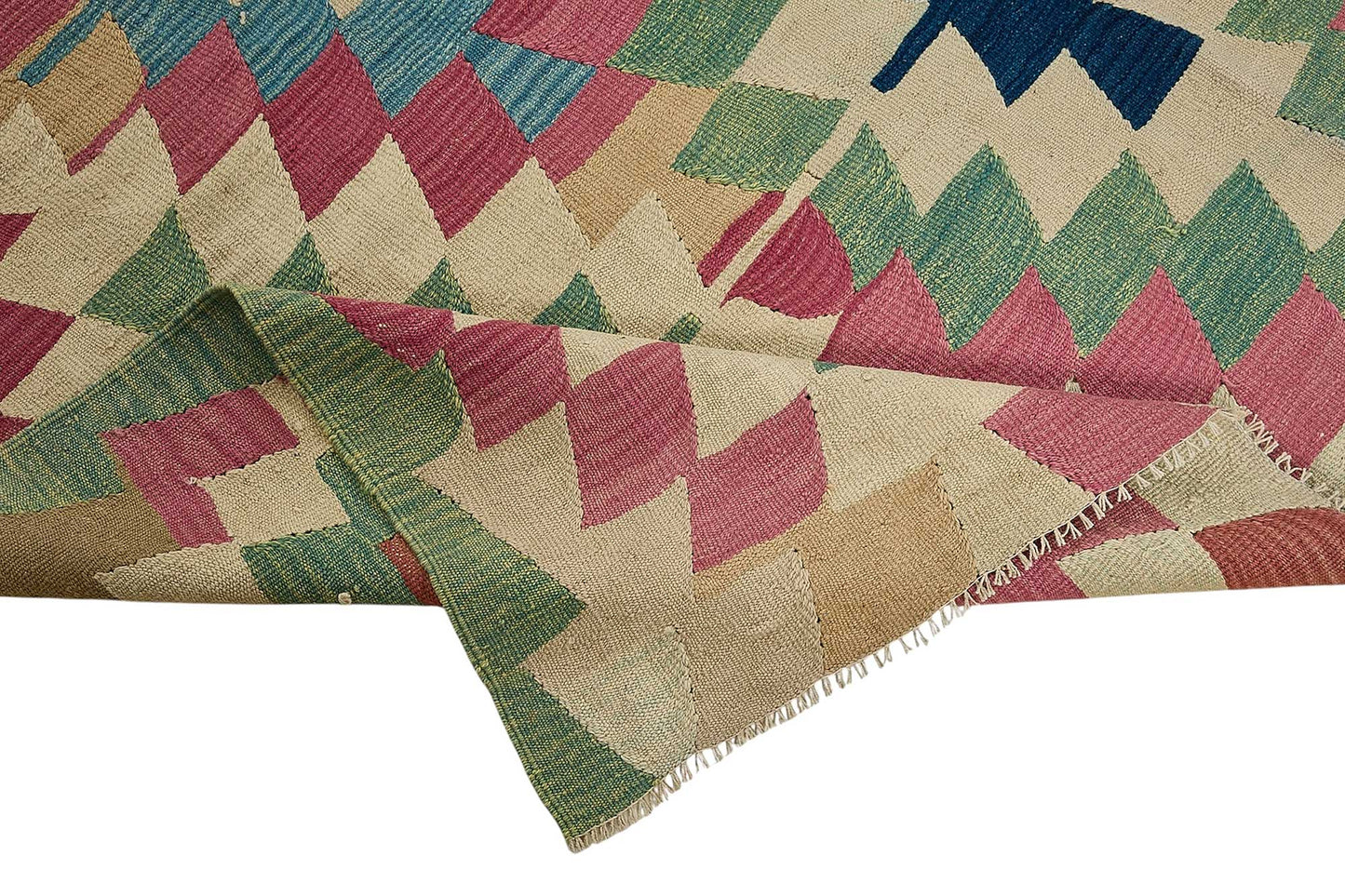 6x9 Handwoven Turkish Kilim Rug - 50695
