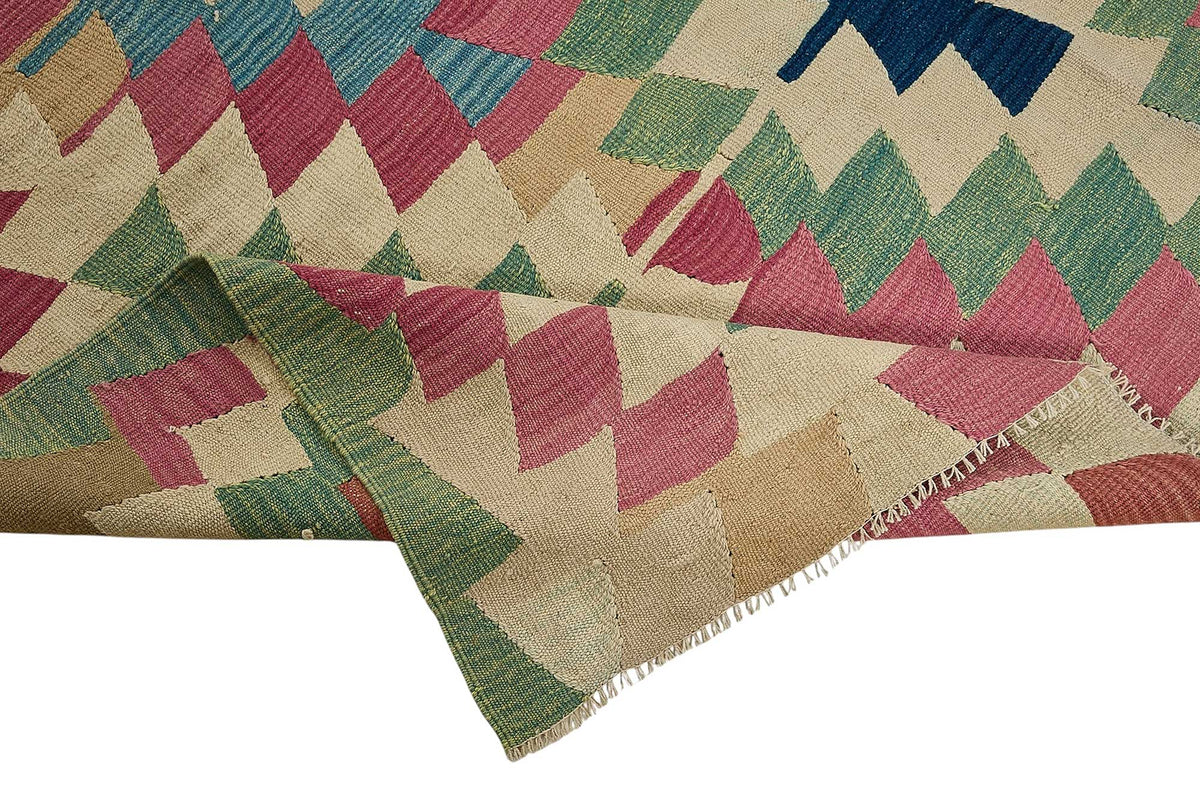 6x9 Handwoven Turkish Kilim Rug - 50695