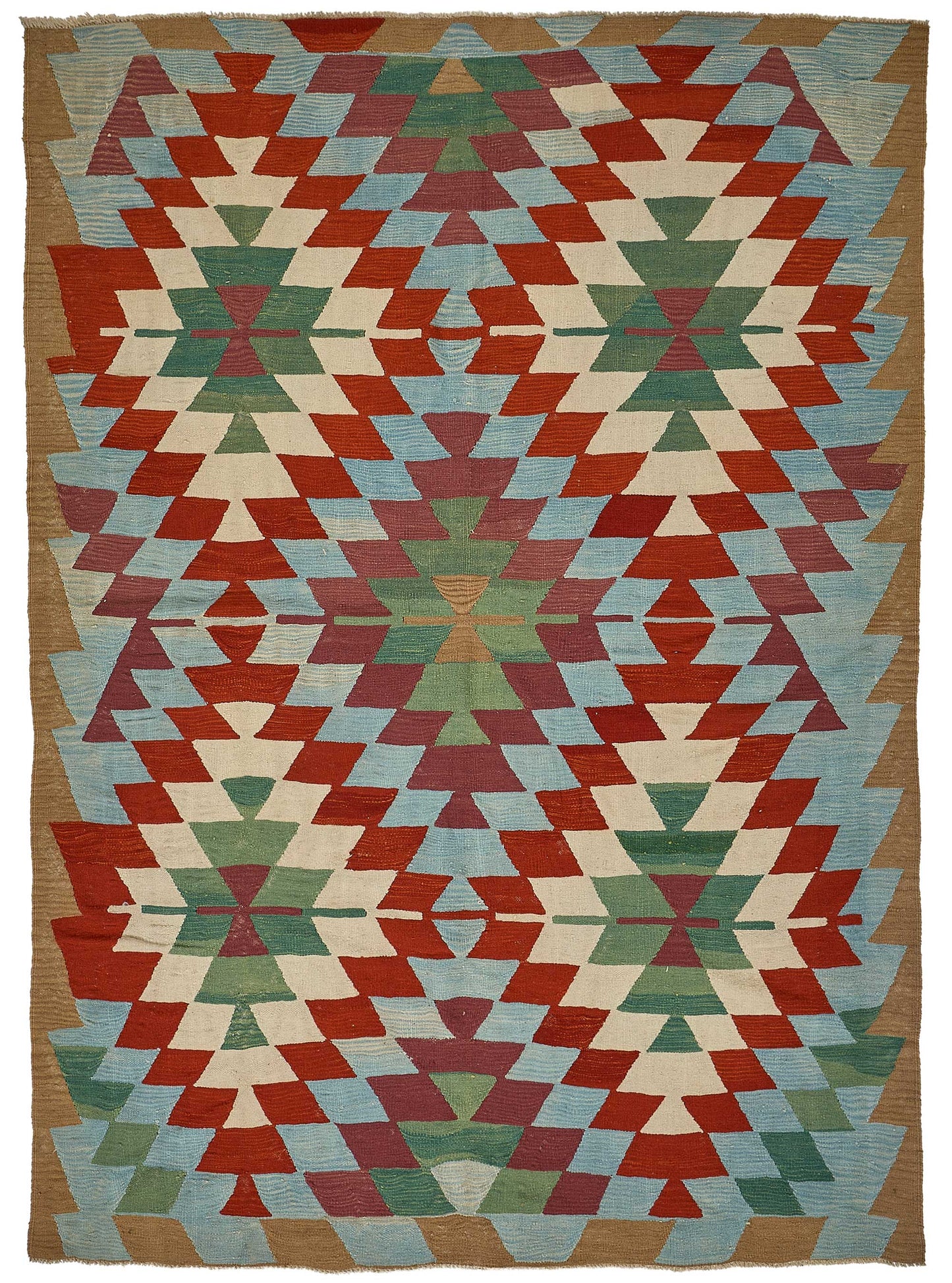 6x9 Handwoven Turkish Kilim Rug - 50696