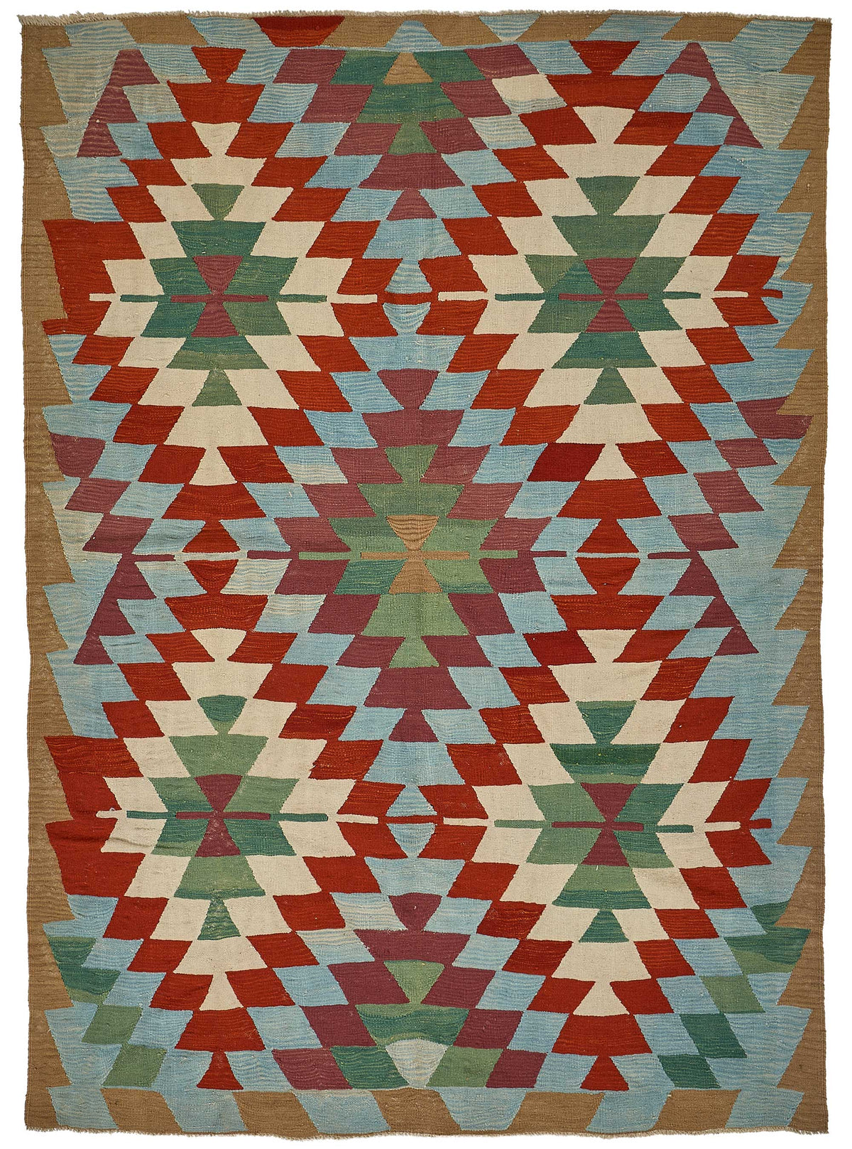 6x9 Handwoven Turkish Kilim Rug - 50696