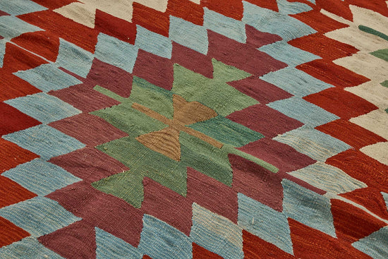 6x9 Handwoven Turkish Kilim Rug - 50696