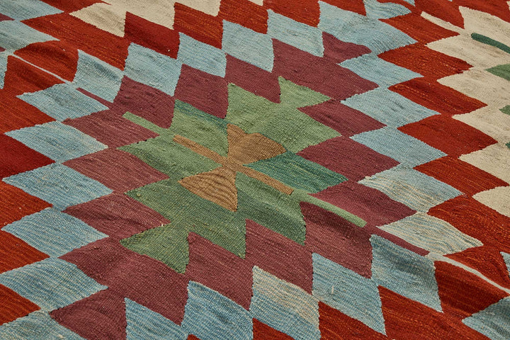 6x9 Handwoven Turkish Kilim Rug - 50696