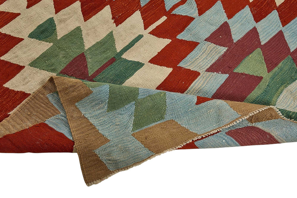 6x9 Handwoven Turkish Kilim Rug - 50696
