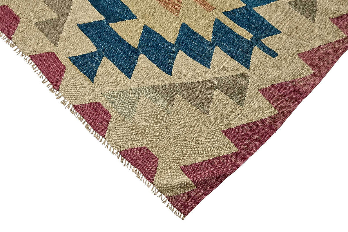 6x9 Handwoven Turkish Kilim Rug - 50697