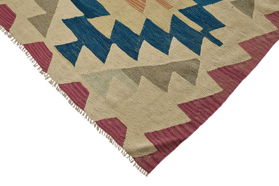 6x9 Handwoven Turkish Kilim Rug - 50697