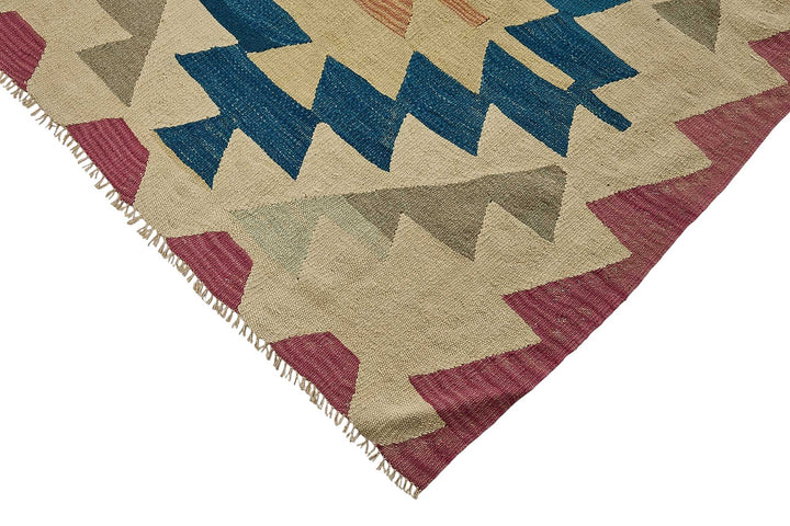 6x9 Handwoven Turkish Kilim Rug - 50697