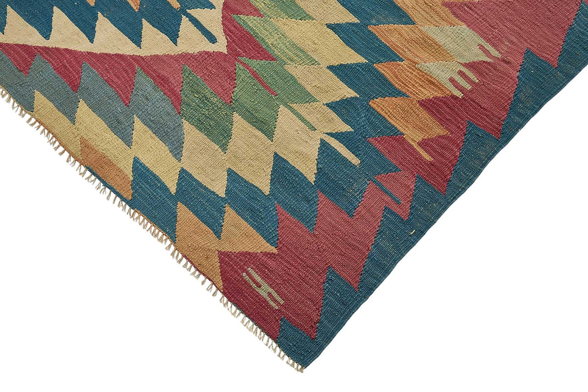 6x9 Handwoven Turkish Kilim Rug - 50698