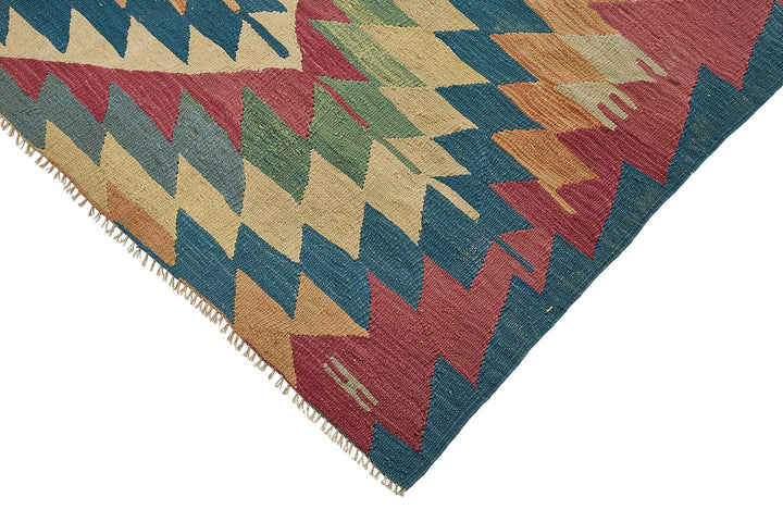 6x9 Handwoven Turkish Kilim Rug - 50698