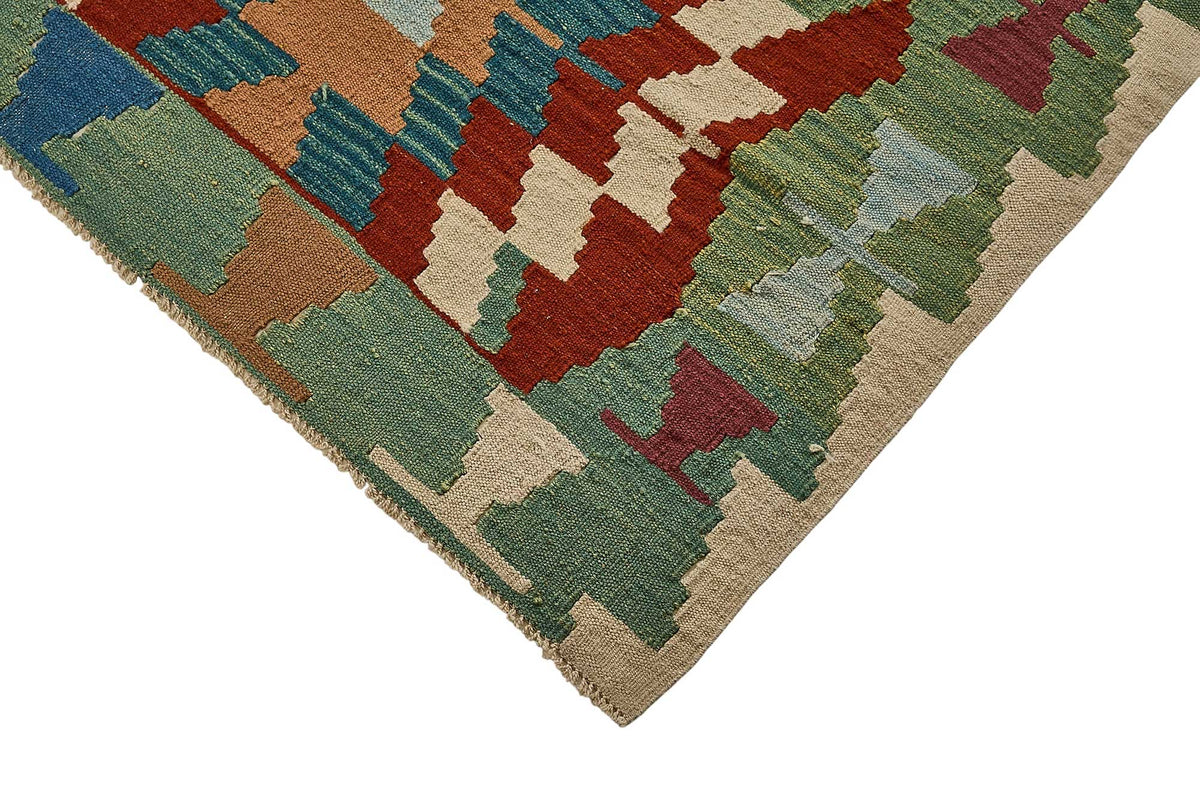 7x9 Handwoven Turkish Kilim Rug - 50699
