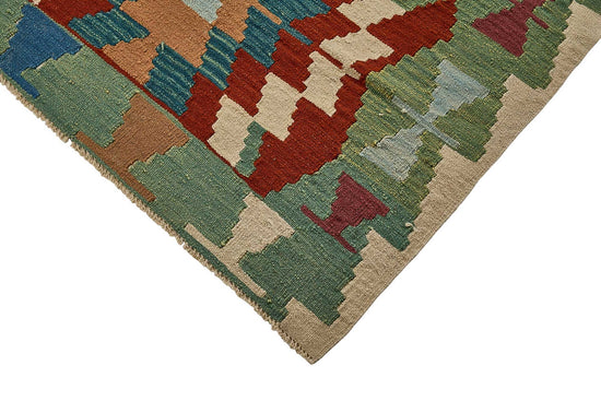 7x9 Handwoven Turkish Kilim Rug - 50699