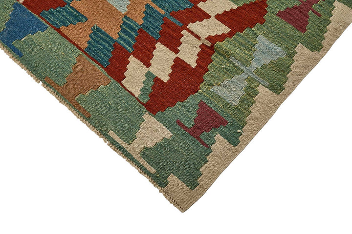 7x9 Handwoven Turkish Kilim Rug - 50699