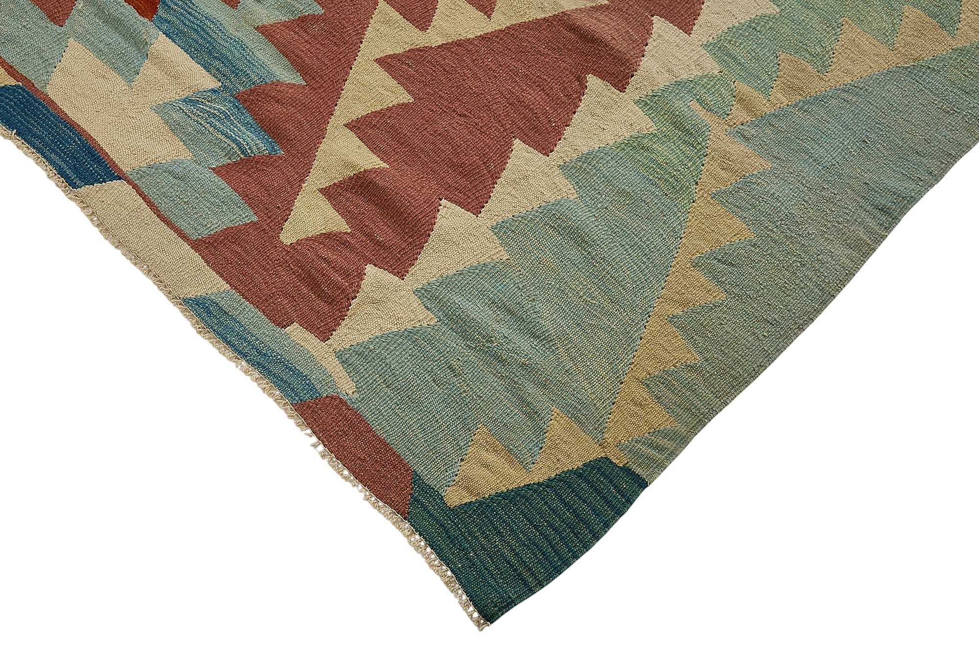 7x10 Handwoven Turkish Kilim Rug - 50700