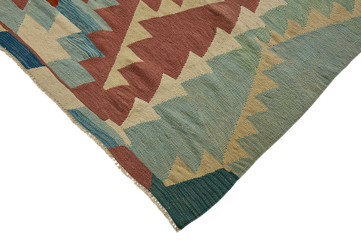 7x10 Handwoven Turkish Kilim Rug - 50700