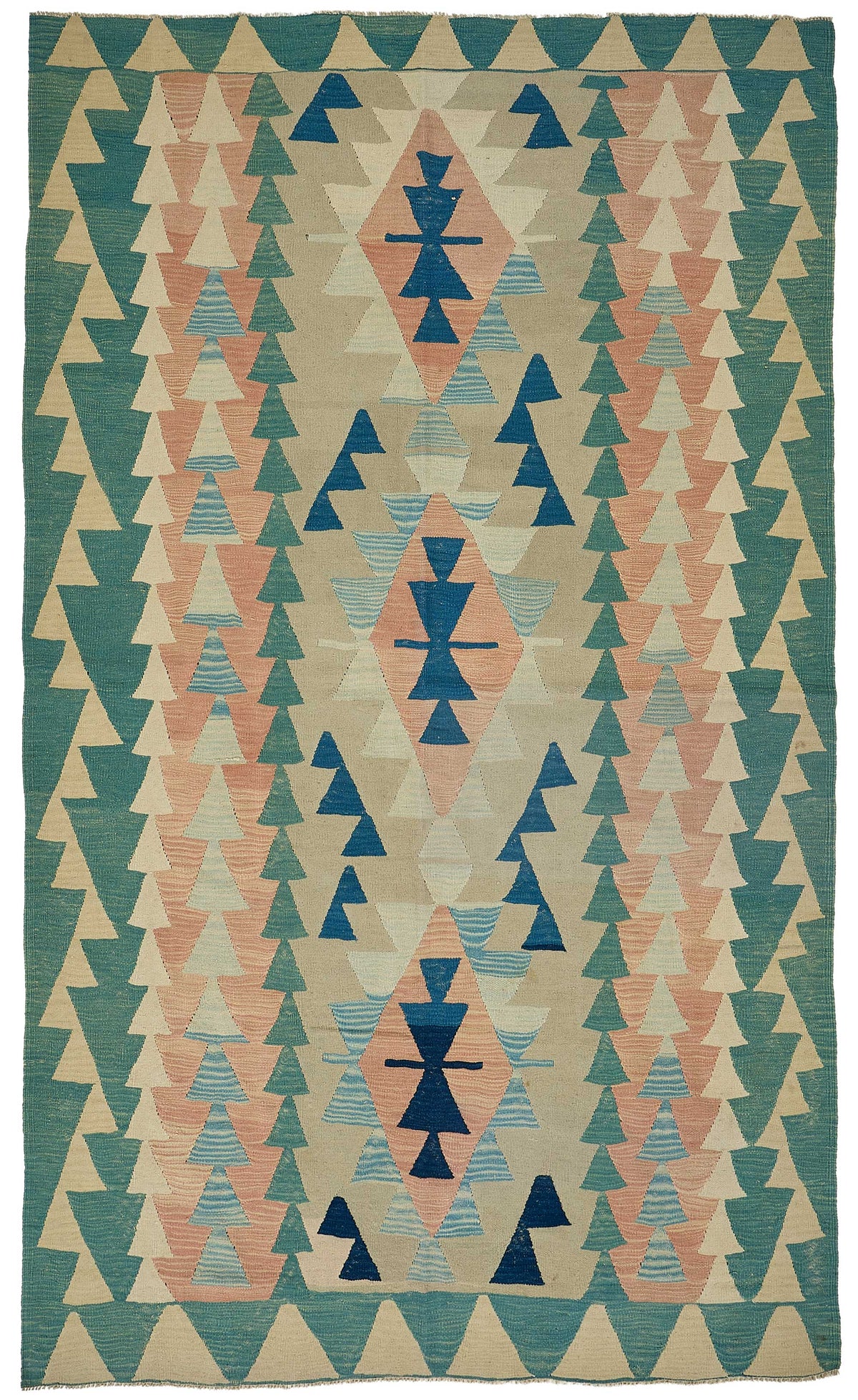 6x10 Handwoven Turkish Kilim Rug - 50701