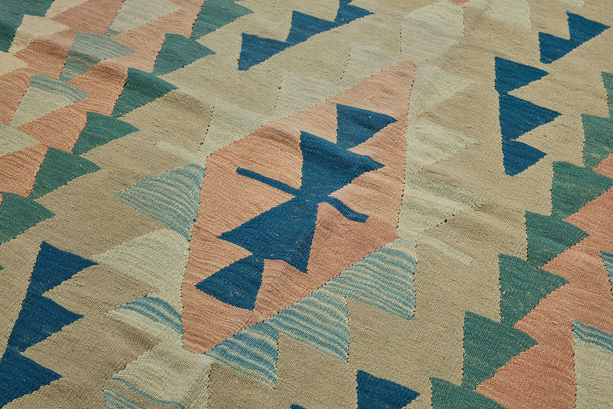 6x10 Handwoven Turkish Kilim Rug - 50701