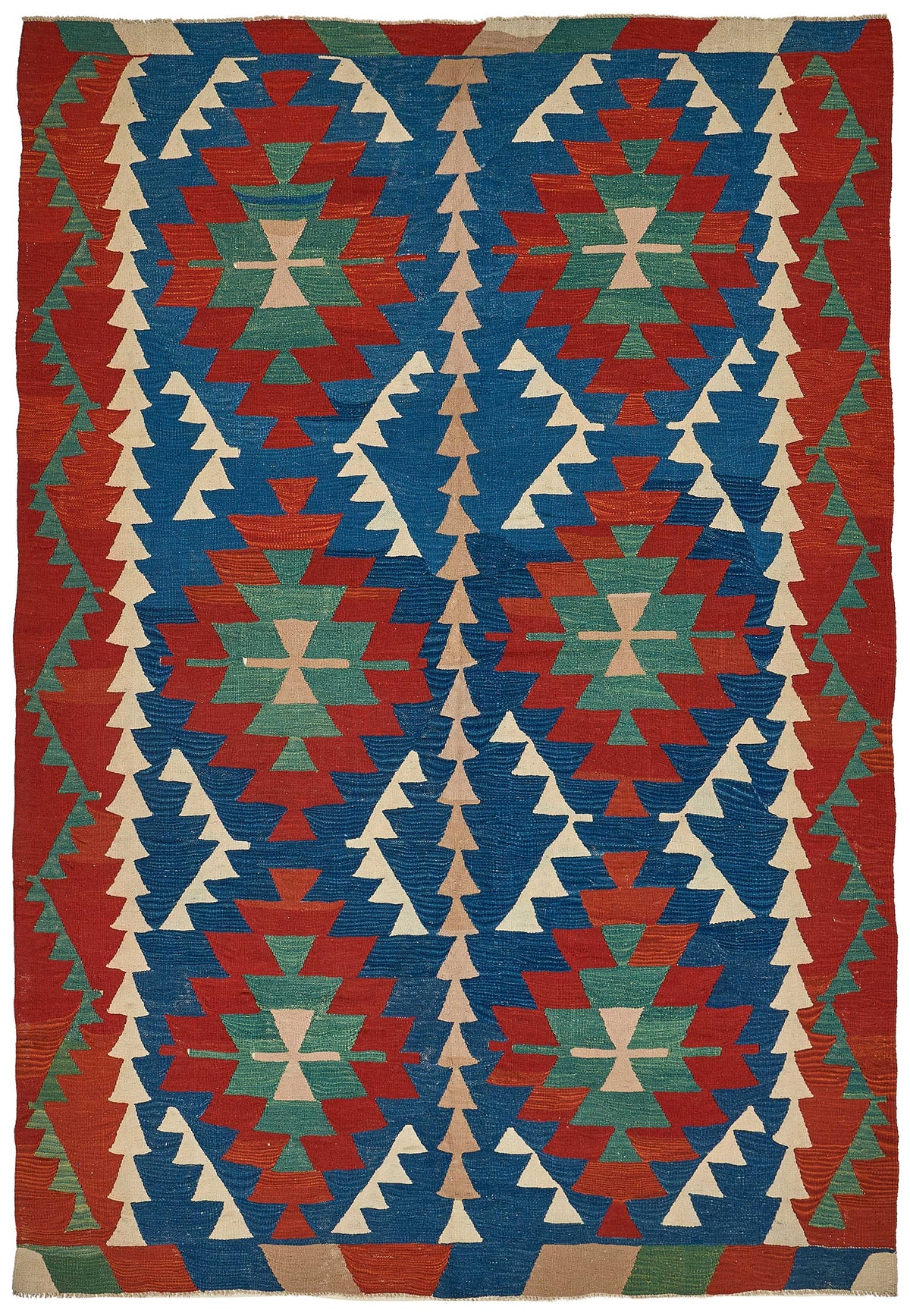 6x9 Handwoven Turkish Kilim Rug - 50702