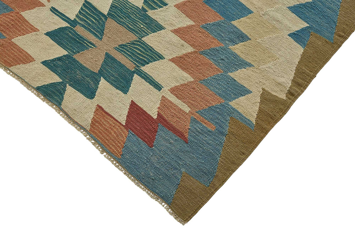 6x10 Handwoven Turkish Kilim Rug - 50704
