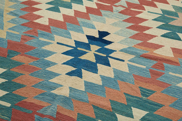 6x10 Handwoven Turkish Kilim Rug - 50704