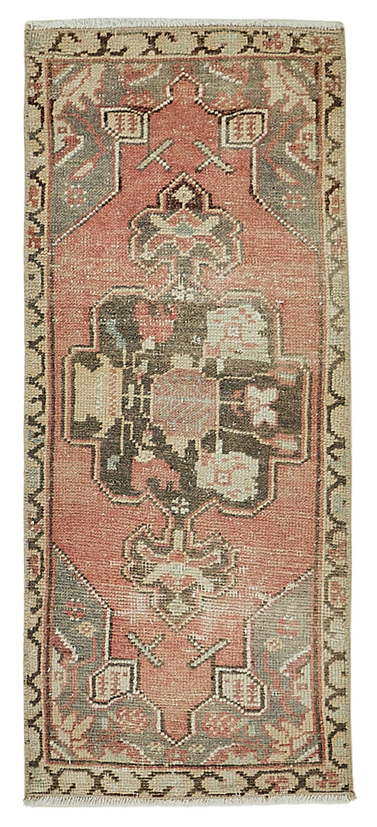 1x3 Vintage Turkish Small Rug – 50705
