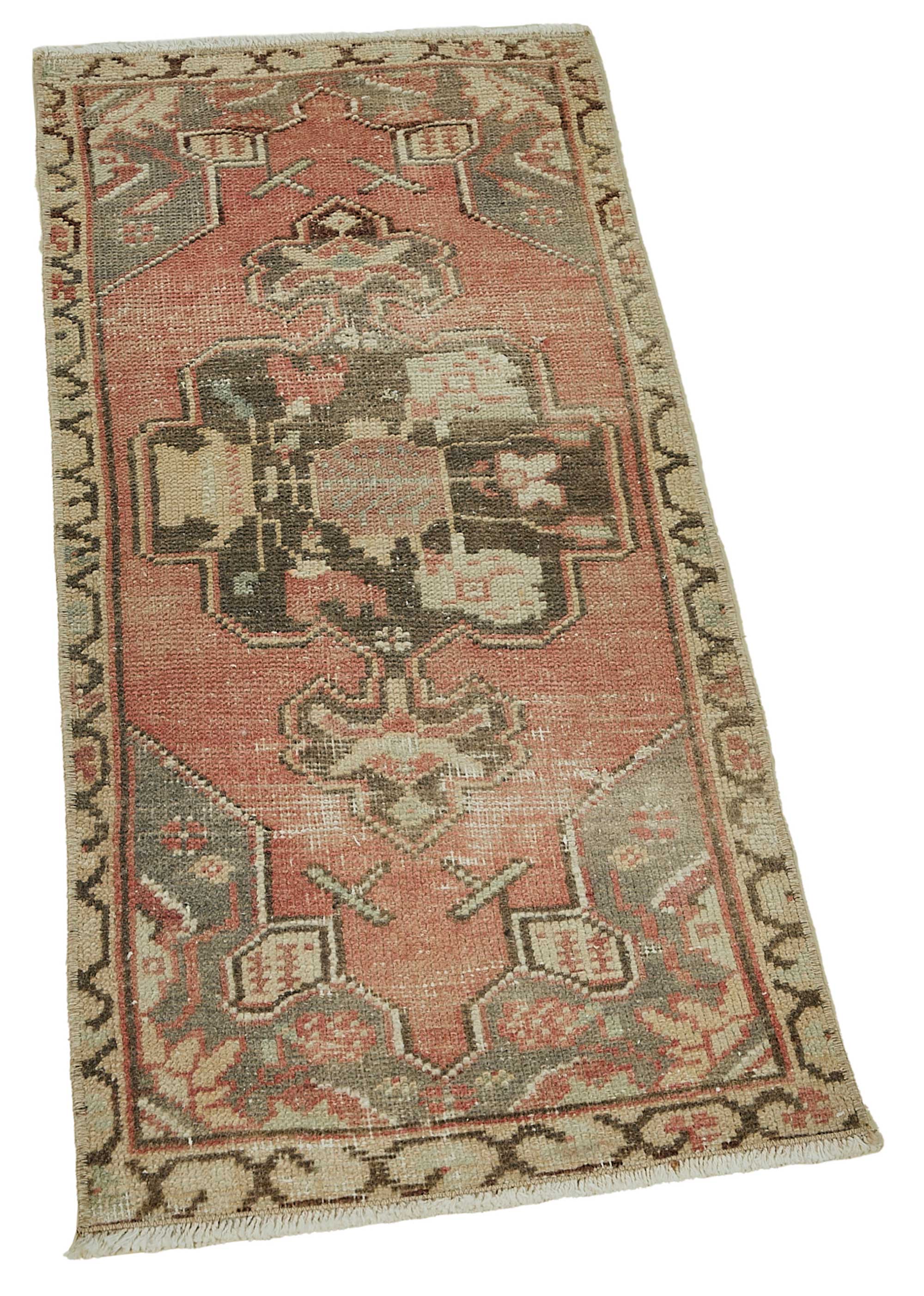1x3 Vintage Turkish Small Rug – 50705