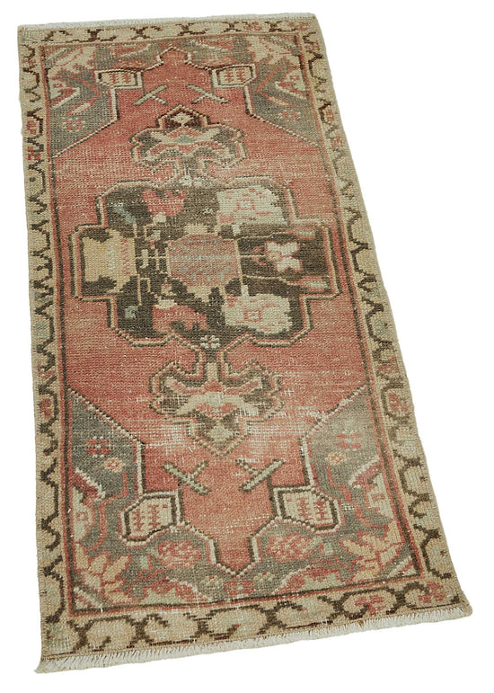 1x3 Vintage Turkish Small Rug – 50705